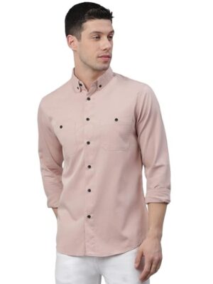 Dennis-Lingo-Cotton-Peach-Shirt