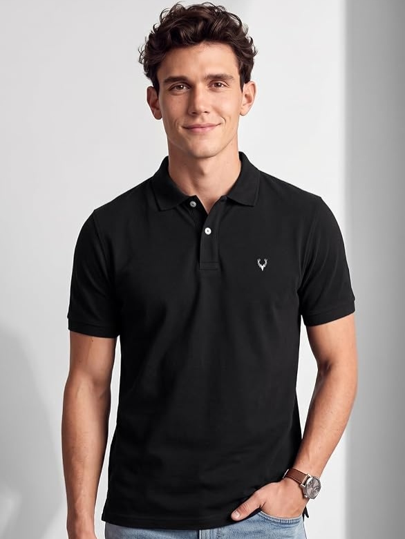 Allen Solly Men Polo T‑Shirt Rich Cotton Allen Solly Men Polo T‑Shirt Rich Cotton