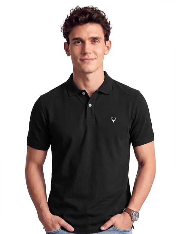 Allen Solly Men Polo T‑Shirt Rich Cotton Allen Solly Men Polo T‑Shirt Rich Cotton