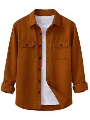 DEELMO Men Stylish Cotton Blend Casual Shirt