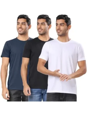 london hills men round neck t shirt pack of 3
