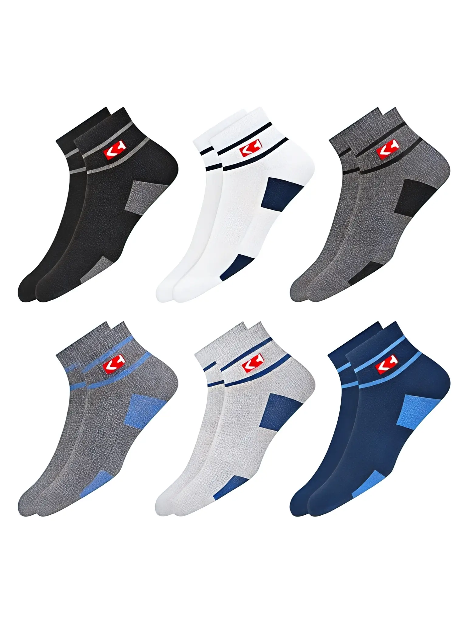 kopnhagn sports socks men stripe design pack of 6 kopnhagn sports socks men stripe design pack of 6